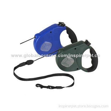 Auto Dog Lead, Size Assorted, A diamond Chatoyant Chip Added